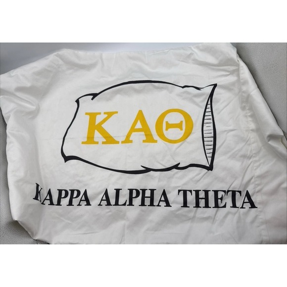 Greek Sheets KAO Other - KAO Kappa Alpha Theta full top sheet pillow case Greek Sheets